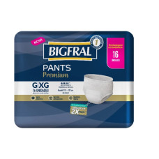 Bigfral Pants Premium Roupa Íntima 16 Unidades 