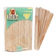 Abaixador de Língua pct c/ 100 unidades Estilo