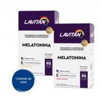 Lavitan Melatonina com 90 Comprimidos Mastigáveis