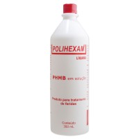 Solução com PHMB para Limpeza de Feridas Polihexan 350ml Helianto
