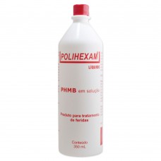 Solução com PHMB para Limpeza de Feridas Polihexan 350ml Helianto