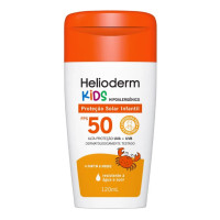 Protetor Solar Helioderm KIDS FPS 50 120ml KLEY HERTZ Protetor Solar Helioderm KIDS FPS 50 120ml KLEY HERTZ