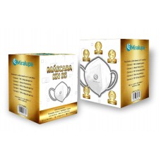 Máscara Descartável KN95 caixa C/  25 unidades